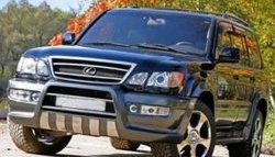 18 449 р. Передний бампер Red Aleti Lexus LX470 J100 дорестайлинг (1998-2002) (Неокрашенный)  с доставкой в г. Санкт‑Петербург. Увеличить фотографию 2