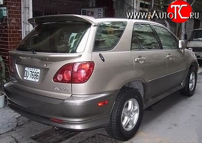 8 949 р. Накладка заднего бампера RX Lexus RX300 XU10 дорестайлинг (1995-2001) (Неокрашенная)  с доставкой в г. Санкт‑Петербург