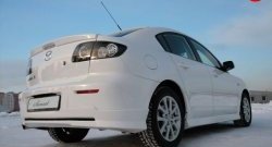 6 949 р. Пороги накладки Sunset  Mazda 3/Axela  BK (2003-2009) дорестайлинг седан, рестайлинг седан (Неокрашенные)  с доставкой в г. Санкт‑Петербург. Увеличить фотографию 1