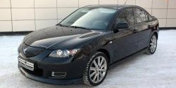 4 599 р. Пороги накладки Global-Tuning  Mazda 3/Axela  BK (2003-2009) дорестайлинг седан, рестайлинг седан (Неокрашенные)  с доставкой в г. Санкт‑Петербург. Увеличить фотографию 2