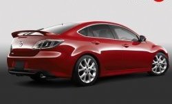 5 899 р. Спойлер EX-Style  Mazda 6  GH (2007-2010) дорестайлинг лифтбэк (Неокрашенный)  с доставкой в г. Санкт‑Петербург. Увеличить фотографию 2