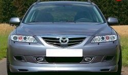 9 499 р. Накладка переднего бампера ATH Mazda 6 GG лифтбэк дорестайлинг (2002-2005)  с доставкой в г. Санкт‑Петербург. Увеличить фотографию 2