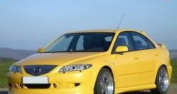 9 499 р. Накладка переднего бампера ATH Mazda 6 GG лифтбэк дорестайлинг (2002-2005)  с доставкой в г. Санкт‑Петербург. Увеличить фотографию 4