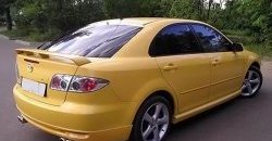 8 149 р. Пороги накладки AERO Mazda 6 GG лифтбэк дорестайлинг (2002-2005) (Неокрашенные)  с доставкой в г. Санкт‑Петербург. Увеличить фотографию 2