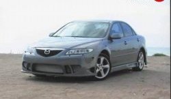 8 449 р. Передний бампер на Mazda 6 GG седан дорестайлинг (2002-2005)  с доставкой в г. Санкт‑Петербург. Увеличить фотографию 1