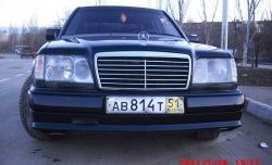 4 499 р. Накладка переднего бампера Elegance Mercedes-Benz E-Class W124 седан дорестайлинг (1984-1993)  с доставкой в г. Санкт‑Петербург. Увеличить фотографию 2