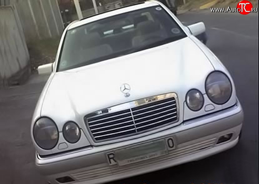 6 549 р. Накладка переднего бампера LORINZER Style Mercedes-Benz E-Class W210 дорестайлинг седан (1996-1999) (Неокрашенная)  с доставкой в г. Санкт‑Петербург