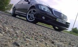 8 649 р. Передний бампер AMG Mercedes-Benz S class W221 (2006-2013) (Неокрашенный)  с доставкой в г. Санкт‑Петербург. Увеличить фотографию 3