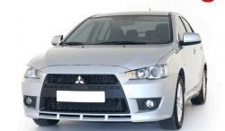 22 899 р. Передний бампер Standart Plus Mitsubishi Lancer 10 седан дорестайлинг (2007-2010) (Неокрашенный)  с доставкой в г. Санкт‑Петербург. Увеличить фотографию 1