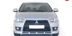 22 899 р. Передний бампер Standart Plus Mitsubishi Lancer 10 седан дорестайлинг (2007-2010) (Неокрашенный)  с доставкой в г. Санкт‑Петербург. Увеличить фотографию 2