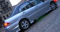 7 549 р. Задний бампер OS  Mitsubishi Lancer  9 (2003-2009) 1-ый рестайлинг седан, 2-ой рестайлинг седан  с доставкой в г. Санкт‑Петербург. Увеличить фотографию 2