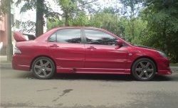 15 999 р. Комплект порогов в стиле INGS Extreem Mitsubishi Lancer 9 CS универсал 1-ый рестайлинг (2003-2005) (Неокрашенные)  с доставкой в г. Санкт‑Петербург. Увеличить фотографию 3