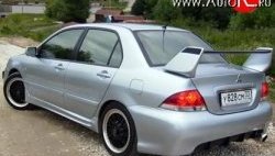 4 099 р. Пороги накладки Underground Mitsubishi Lancer 9 1-ый рестайлинг седан (2003-2005) (Неокрашенные)  с доставкой в г. Санкт‑Петербург. Увеличить фотографию 2