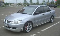 5 999 р. Пороги накладки EGR  Mitsubishi Lancer  9 (2003-2009) 1-ый рестайлинг седан, 1-ый рестайлинг универсал, 2-ой рестайлинг седан, 2-ой рестайлинг универсал (Неокрашенные)  с доставкой в г. Санкт‑Петербург. Увеличить фотографию 4