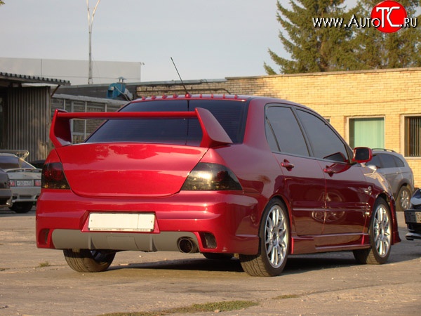 21 999 р. Крышка багажника Evo  Mitsubishi Lancer  9 (2003-2009) 1-ый рестайлинг седан, 2-ой рестайлинг седан (Неокрашенная)  с доставкой в г. Санкт‑Петербург