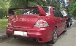 21 999 р. Крышка багажника Evo  Mitsubishi Lancer  9 (2003-2009) 1-ый рестайлинг седан, 2-ой рестайлинг седан (Неокрашенная)  с доставкой в г. Санкт‑Петербург. Увеличить фотографию 3