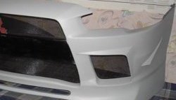 18 999 р. Передний бампер Extreme  Mitsubishi Lancer  10 (2007-2017) (Неокрашенный)  с доставкой в г. Санкт‑Петербург. Увеличить фотографию 3