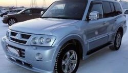 10 599 р. Накладка переднего бампера Sport  Mitsubishi Pajero  3 V70 (1999-2003) дорестайлинг (Неокрашенная)  с доставкой в г. Санкт‑Петербург. Увеличить фотографию 1