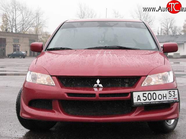 7 999 р. Передний бампер на Mitsubishi Lancer 9 1-ый рестайлинг седан (2003-2005)  с доставкой в г. Санкт‑Петербург