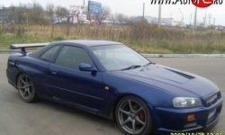 17 249 р. Пластиковый капот GTR  Nissan Skyline  R34 (1999-2002) (Неокрашенный)  с доставкой в г. Санкт‑Петербург. Увеличить фотографию 3