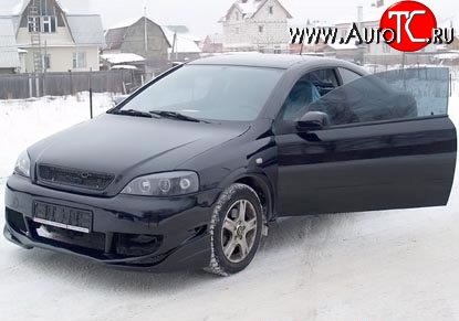 10 099 р. Передний бампер NTC Opel Astra G седан (1998-2005) (Неокрашенный)  с доставкой в г. Санкт‑Петербург