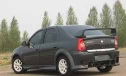 6 499 р. Спойлер Power DM 2  Renault Logan  1 (2010-2016) рестайлинг (Неокрашенный)  с доставкой в г. Санкт‑Петербург. Увеличить фотографию 1