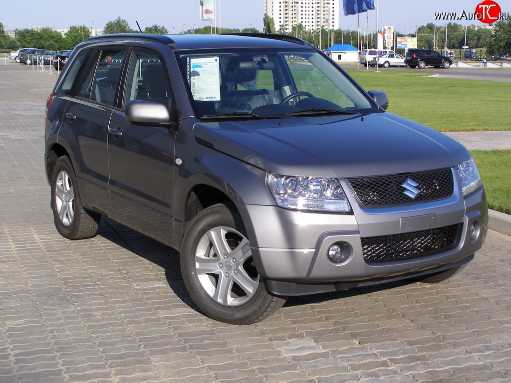 13 199 р. Передний бампер Standart Suzuki Grand Vitara JT 5 дверей дорестайлинг (2005-2008)  с доставкой в г. Санкт‑Петербург