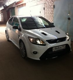 2 499 р. Комплект жабер на капот RS (под окраску) KIA Forte хэтчбек (2008-2013) (Неокрашенные)  с доставкой в г. Санкт‑Петербург. Увеличить фотографию 5