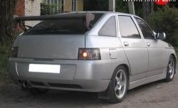 5 049 р. Задний бампер WRC Lite Лада 2112 купе (2002-2009) (Неокрашенный)  с доставкой в г. Санкт‑Петербург. Увеличить фотографию 1