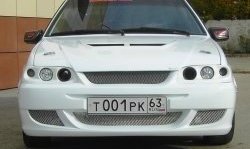 4 149 р. Передний бампер Evo Лада 2113 (2004-2013) (Неокрашенный)  с доставкой в г. Санкт‑Петербург. Увеличить фотографию 3