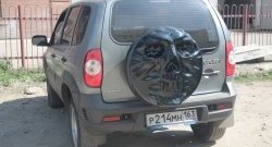 3 899 р. Чехол запасного колеса Трофей Снайпера  Chevrolet Niva  2123 (2002-2020), Лада 2123 (Нива Шевроле) (2002-2021), Лада Нива Трэвел (2021-2024) (Неокрашенный)  с доставкой в г. Санкт‑Петербург. Увеличить фотографию 7