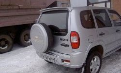 2 299 р. Чехол запасного колеса Chevrolet Chevrolet Niva 2123 дорестайлинг (2002-2008) (Неокрашенный)  с доставкой в г. Санкт‑Петербург. Увеличить фотографию 4