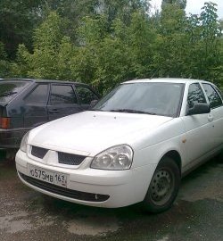 749 р. Решётка радиатора Car.t MMC Style Лада Приора 2171 универсал дорестайлинг  (2008-2014) (Неокрашенная)  с доставкой в г. Санкт‑Петербург. Увеличить фотографию 2