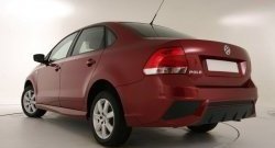 3 249 р. Пороги накладки Sport Volkswagen Polo 5 седан дорестайлинг (2009-2015) (Неокрашенные)  с доставкой в г. Санкт‑Петербург. Увеличить фотографию 2