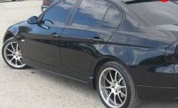 4 999 р. Пороги накладки AC Shnitzer  BMW 3 серия ( E90,  E91) (2004-2012) седан дорестайлинг, седан рестайлинг, универсал рестайлинг (Неокрашенные)  с доставкой в г. Санкт‑Петербург. Увеличить фотографию 2