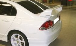 10 699 р. Антикрыло Mugen Honda Civic FD седан дорестайлинг (2005-2008) (Неокрашенный)  с доставкой в г. Санкт‑Петербург. Увеличить фотографию 5