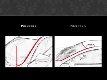 2 199 р. Водостоки лобового стекла Стрелка 11 Audi A1 8X1 хэтчбэк 3 дв. дорестайлинг (2010-2014)  с доставкой в г. Санкт‑Петербург. Увеличить фотографию 1