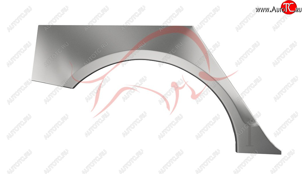 2 189 р. Правая задняя ремонтная арка (внешняя) Wisentbull  Audi A4  B8 (2007-2015) дорестайлинг, седан, дорестайлинг, универсал, рестайлинг, седан, рестайлинг, универсал  с доставкой в г. Санкт‑Петербург