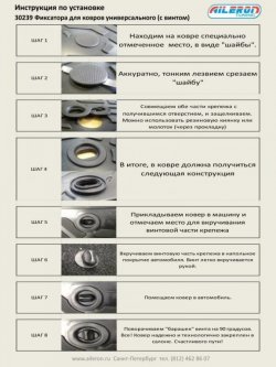 1 669 р. Коврики в салон Aileron 3D Audi A4 B8 дорестайлинг, универсал (2007-2011)  с доставкой в г. Санкт‑Петербург. Увеличить фотографию 7