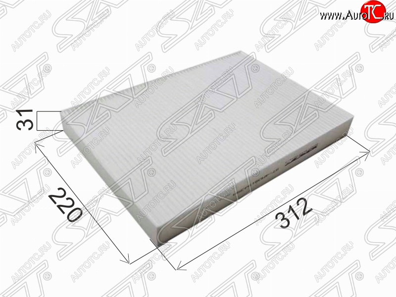 299 р. Фильтр салонный SAT (угольный, 220х312х31 mm)  Audi A4  B9 (2016-2020), Audi A5  F5 (2016-2020), Audi A7  4K (2018-2023), Audi Q5  FY (2017-2022), Audi Q7  4M (2015-2022), Porsche Cayenne  PO536 (2018-2024)  с доставкой в г. Санкт‑Петербург