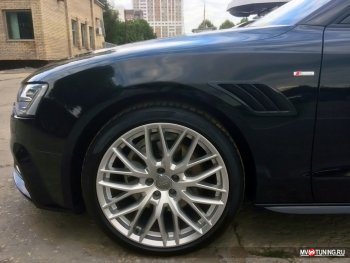 Накладки на крылья MV Tuning (жабры) Audi A5 8T дорестайлинг, лифтбэк (2007-2011)