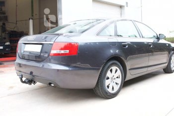 22 699 р. Фаркоп Aragon Audi A6 C6 дорестайлинг, седан (2004-2008) (шар S)  с доставкой в г. Санкт‑Петербург. Увеличить фотографию 3