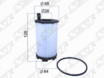 Фильтр масляный SAT (картридж, 4.2) Volkswagen Touareg GP рестайлинг (2006-2010)