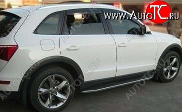 13 999 р. Накладки на колёсные арки (рестайлинг) CT Audi Q5 8R дорестайлинг (2008-2012) (Неокрашенные)  с доставкой в г. Санкт‑Петербург