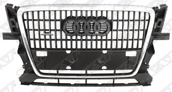 13 699 р. Решетка радиатора SAT  Audi Q5  8R (2008-2012) дорестайлинг (Неокрашенная)  с доставкой в г. Санкт‑Петербург. Увеличить фотографию 1