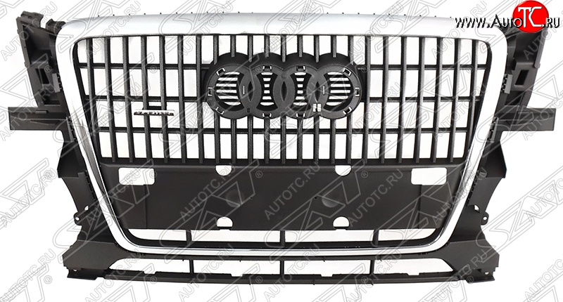 13 699 р. Решетка радиатора SAT  Audi Q5  8R (2008-2012) дорестайлинг (Неокрашенная)  с доставкой в г. Санкт‑Петербург