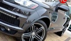 17 299 р. Накладки на колёсные арки Slim Arch  Audi Q7  4L (2005-2009) дорестайлинг (Неокрашенные)  с доставкой в г. Санкт‑Петербург. Увеличить фотографию 3