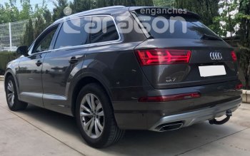 22 699 р. Фаркоп Aragon Audi Q7 4L дорестайлинг (2005-2009) (тип шара: V)  с доставкой в г. Санкт‑Петербург. Увеличить фотографию 3