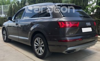 22 699 р. Фаркоп Aragon Audi Q7 4L дорестайлинг (2005-2009) (тип шара: V)  с доставкой в г. Санкт‑Петербург. Увеличить фотографию 4