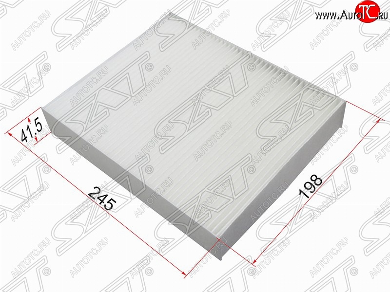 279 р. Фильтр салонный SAT (245х198х41.5 mm)  BMW 1 серия ( F21,  F20) - 4 серия  F32  с доставкой в г. Санкт‑Петербург